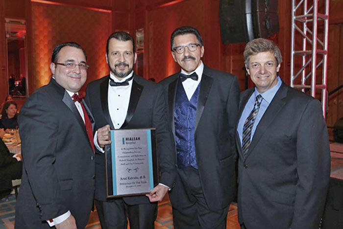 Hialeah Hospital Honors Dr. Ariol Labrada, M.D. as its 2016 Physician of the Year