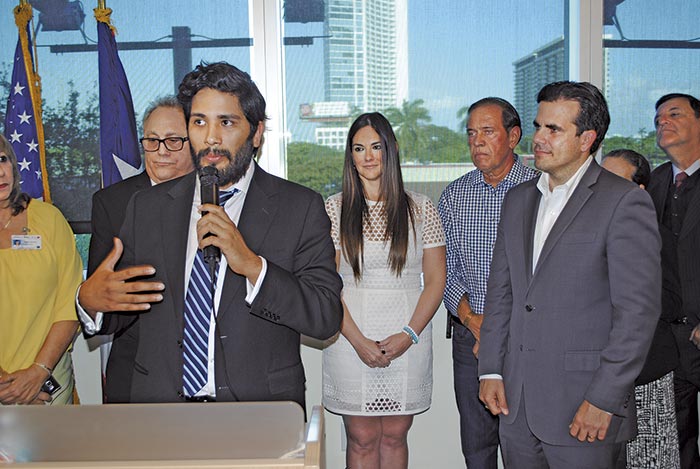 El partido Demócrata ofreció un evento para la comunidad puertorriqueña de Miami con el Honorable gobernador Dr. Ricardo Rosselló