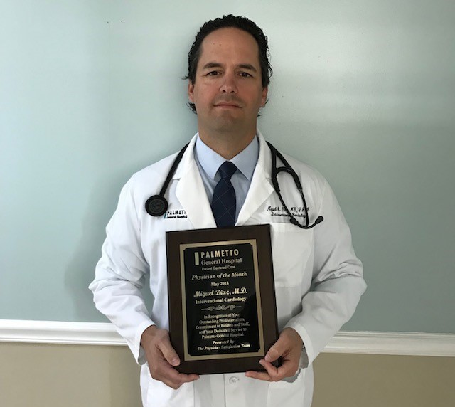 Palmetto General Hospital Names Physician of the Month
