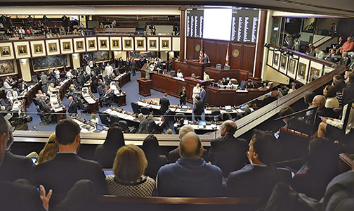 Aprueba la Legislatura del Estado de la Florida en el Pleno de la Camara de Representantes  El Proyecto De Ley Sobre El «Sexo Específico en las competencias de estudiantes para Deportes Colegiales»