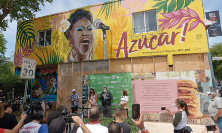 Calle Ocho Latin Music & Art series reveals Celia Cruz mural by artist Miss Lushy