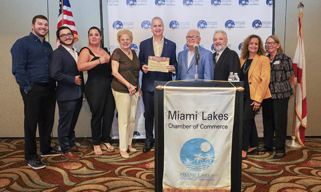 The Miami Lakes Chamber of Commerce in-person monthly luncheon for September