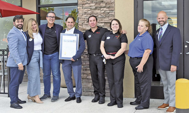 Chick-fil-A Miami Lakes was recognized by Senator Rene Garcia