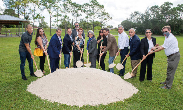 Special groundbreaking ceremony for the Ludlam Trail