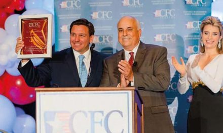 The  Christian Family Coalition (CFC) Celebrated its 25th Anniversary Freedom Gala Dinner with the Florida Governor Ron DeSantis