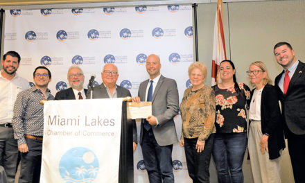 Miami Lakes Chamber of Commerce Hosted their December luncheon