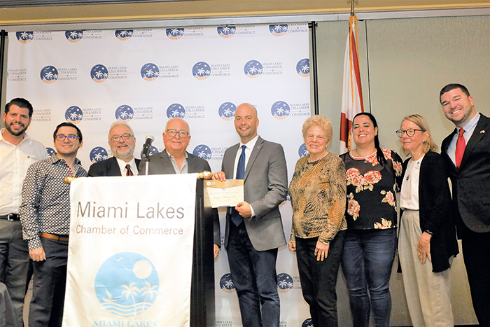 Miami Lakes Chamber of Commerce Hosted their December luncheon