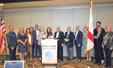 Miami Lakes Chamber of Commerce hosted their February luncheon at the Miami Lakes Hotel