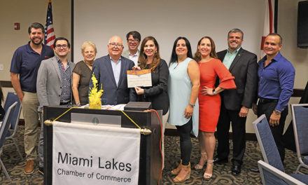 Miami Lakes Chamber of Commerce hosted their monthly membership luncheon with guest speaker, dietician and nutritionist Sabrina Hernandez-Cano.