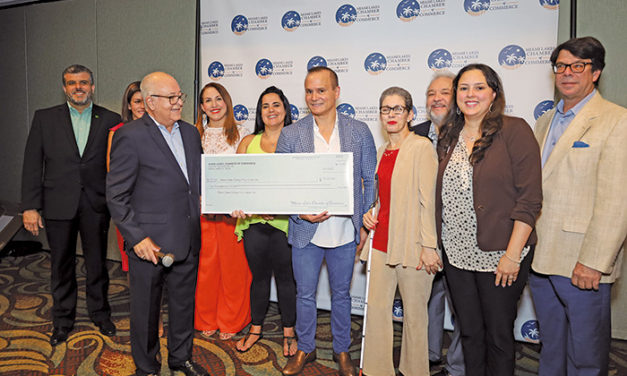 Miami Lakes Chamber of Commerce hosted their monthly membership luncheon with guest speaker, Senator Rene Garcia