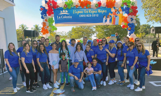 The Three Wise Men arrived at La Colonia Medical Center