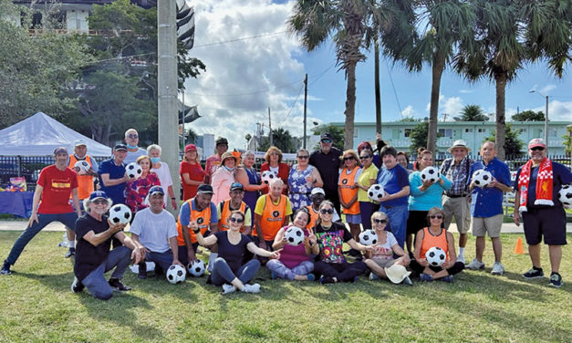 The Senior Soccer Program, Upright City FC and the City of Miami Beach has officially kicked off