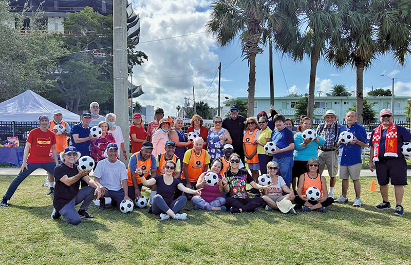 The Senior Soccer Program, Upright City FC and the City of Miami Beach has officially kicked off