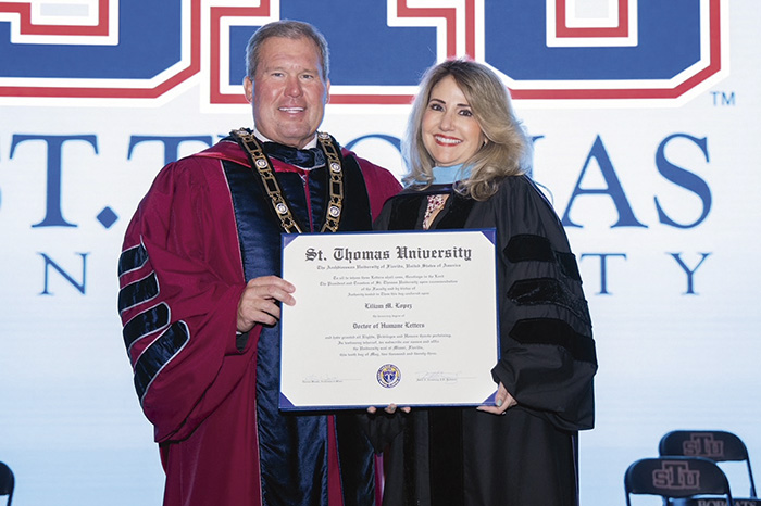 Liliam M López, President/CEO of the South Florida Hispanic Chamber of Commerce Receives Doctorate Degree
