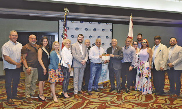 The Miami Lakes Chamber of Commerce held their monthly membership luncheon with guest speaker former City of Miami Chief of Police Jorge Colina