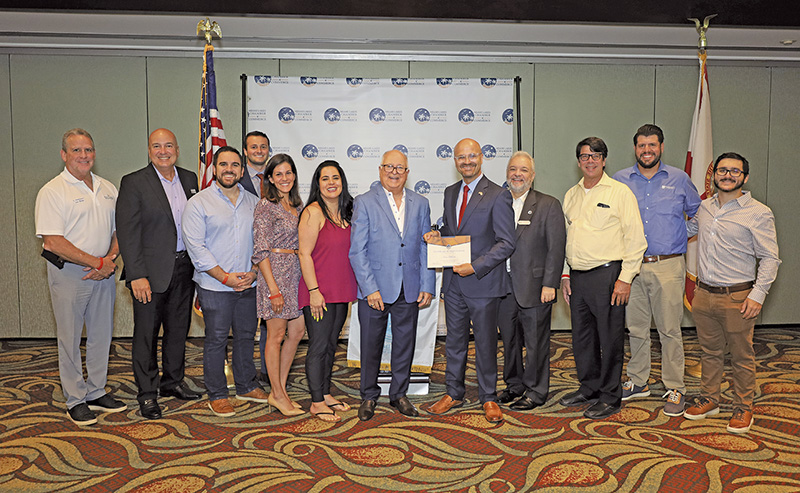 The Miami Lakes Chamber of Commerce hosted their monthly membership luncheon with guest speaker State Representative, Tom Fabricio.