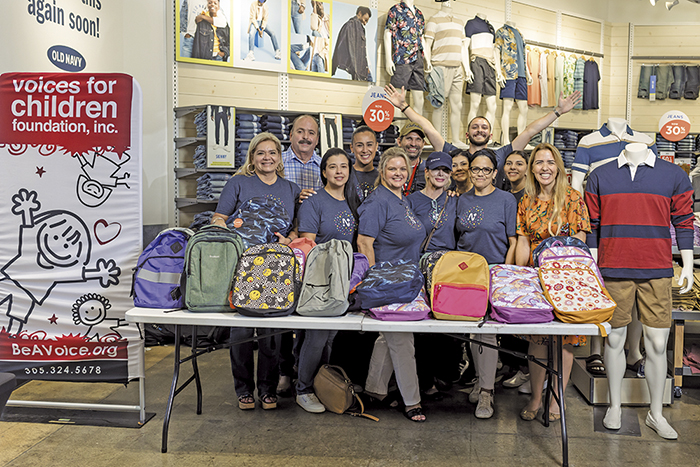 Voices for Children and Nomi Health Provide Clothing and School Supplies to Children in Foster Care Ahead of New School Year