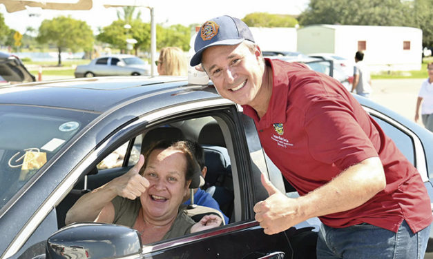 Senator Rene Garcia’s hosted a Farm Share food distribution