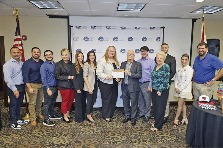 The Miami Lakes Chamber of Commerce hosted its monthly member luchon with a distinguished guest speaker, Dr. Georgette Perez, President of Miami Dade College Hialeah Campus