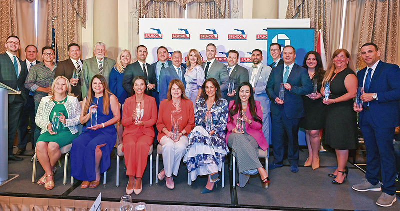 The South Florida Hispanic Chamber of Commerce held its prestigious Annual Hispanic Leadership Awards