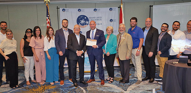 The  Miami Lakes Chamber of Commerce once again demonstrated its commitment to fostering business connections and knowledge-sharing within the community at their monthly membership luncheon