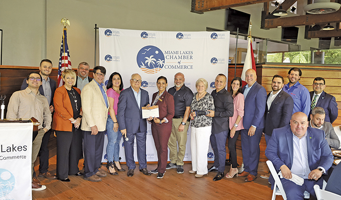 Rosie Cordero-Stutz Speaks at Miami Lakes Chamber Luncheon on New Sheriff Position