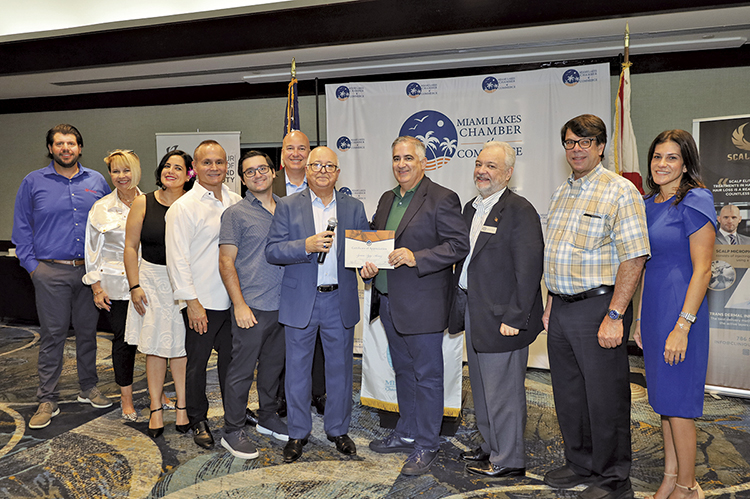 The Miami Lakes Chamber of Commerce once again demonstrated its commitment to fostering business connecti and knowledge-sharing within the community at their monthly membership luncheon