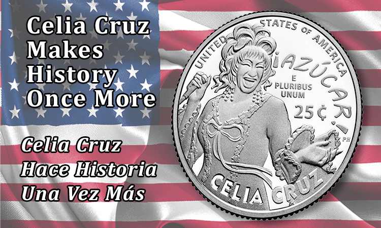 Celia Cruz´s coin, collector’s item