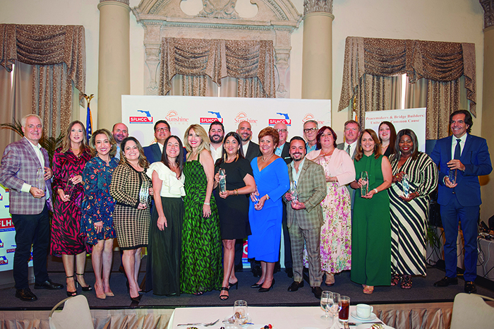 The South Florida Hispanic Chamber of Commerce recently celebrated its 30th Annual Sunshine Awards