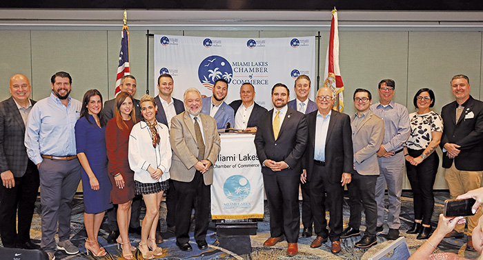 Miami Lakes Chamber Closes Out the Year with Newly Elected Mayor Josh Dieguez