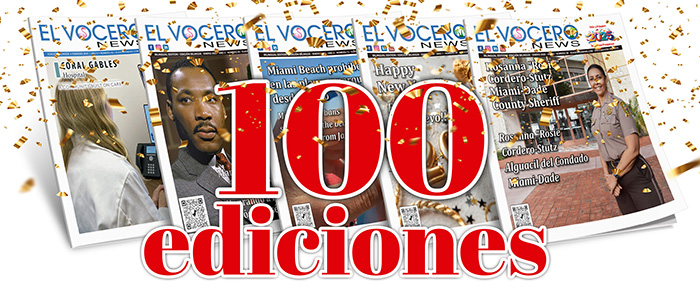Celebrando las 100 ediciones de EL VOCERO NEWS
