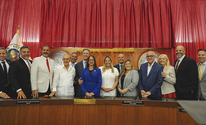 Swearing-in Ceremony Honoring Jacqueline Garcia-Roves as the First Woman Mayor of Hialeah