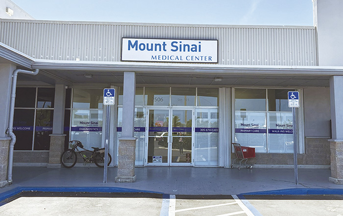 Mount Sinai Medical Center Opened a New Primary Care, Walk-in, and Diagnostic Center in Key West on April 14, 2025