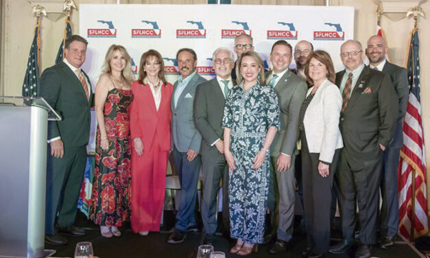 The South Florida Hispanic Chamber of Commerce held its Annual Installation and Golden Eagle Award Luncheon