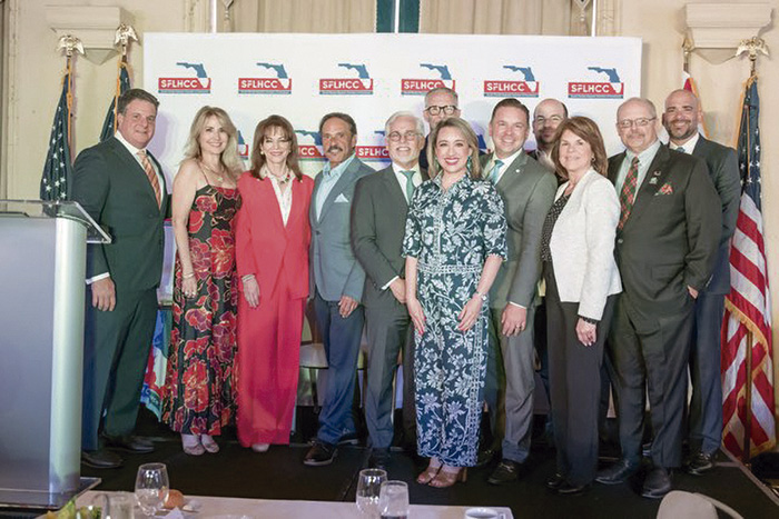 The South Florida Hispanic Chamber of Commerce held its Annual Installation and Golden Eagle Award Luncheon