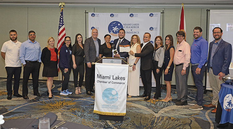 Miami Lakes Chamber of Commerce Hosts April Luncheon Featuring Vice Mayor Bryan Morera and Spotlight Member Fision by Hotwire