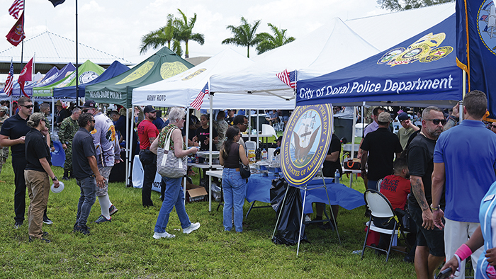 Connecting veterans, police officers, families and the government