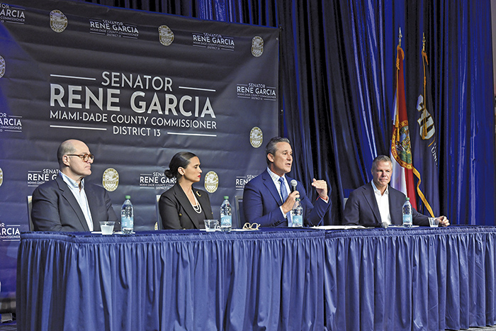 Senator Rene Garcia hosts town hall budget forum