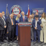 Alina Garcia, Miami-Dade Supervisor of Elections, Hosts Press Conference with Senator Rick Scott (FL) on Fair and Secure Elections