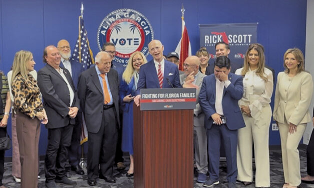 Alina Garcia, Miami-Dade Supervisor of Elections, Hosts Press Conference with Senator Rick Scott (FL) on Fair and Secure Elections