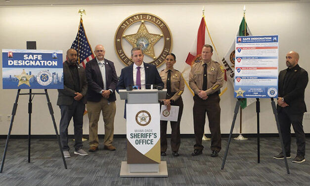 Miami Dade Tax Collector Dariel Fernandez and Sheriff Rosie Cordero Stutz Announce Implementation of SAFE Vehicle Registration Designation
