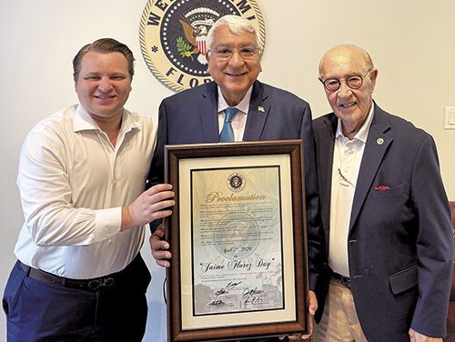 La Ciudad de West Miami Rinde Homenaje al Periodista Jaime Flórez
